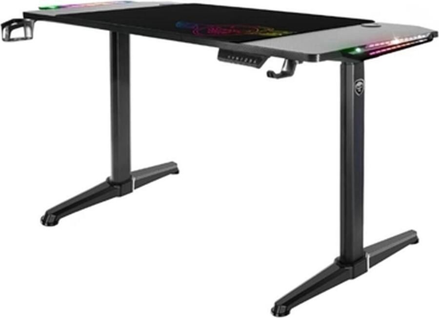 Spirit of Gamer Bureau Headquarter 800 Zwart Hout MDF 140 x 60 cm