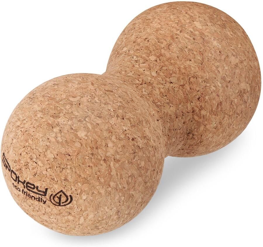 Spokey DOUBLE OAK Massagebal Kurk 16x8 cm
