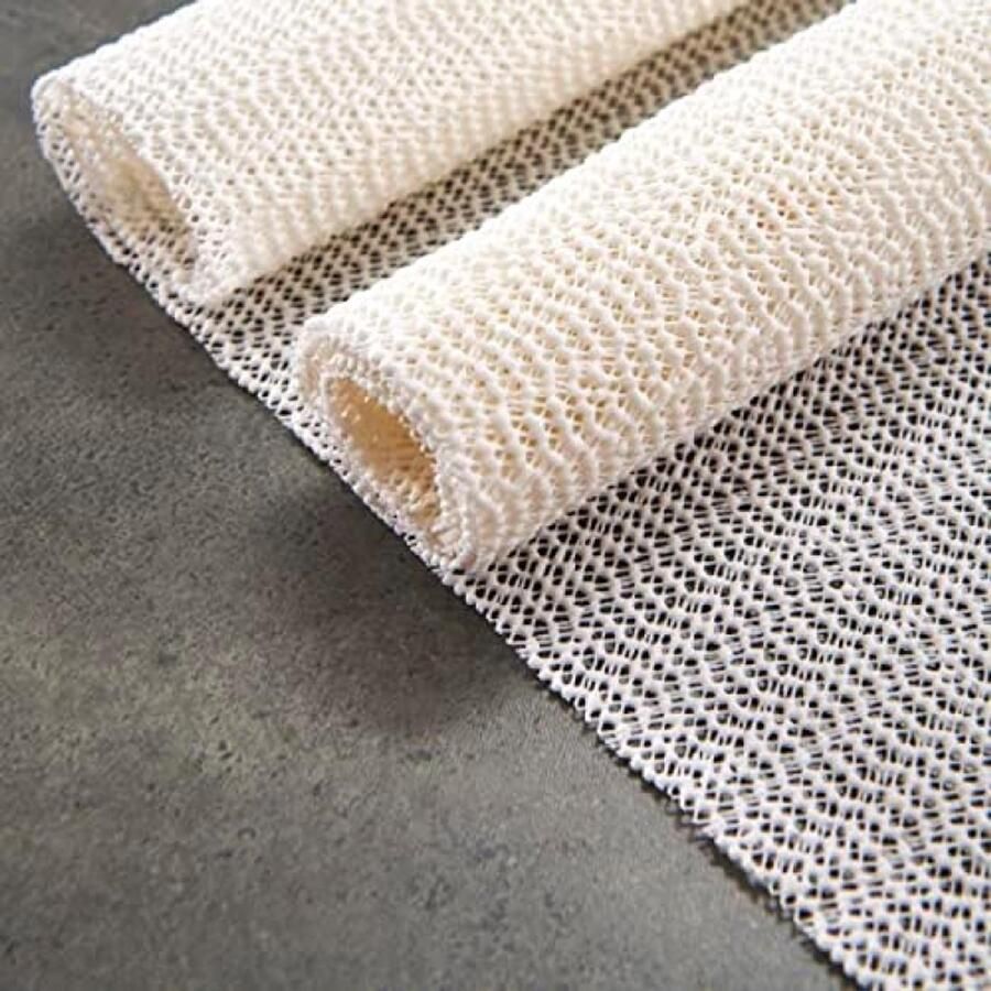 ST TRADING Antislip Tapijtonderlegger Universele Slipmat voor Vloerkleden Matrassen en Meer Duurzaam en Veilig 220 x 320 cm Wit