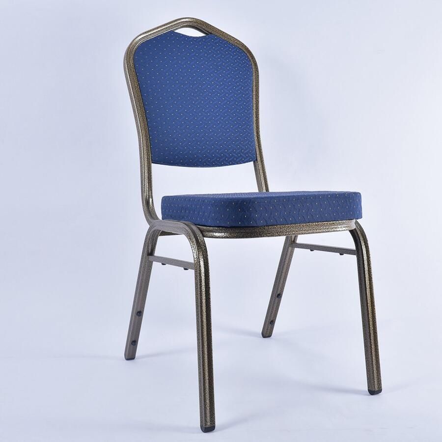 Stackchair.nl 10x Stackchair stapelstoel blauw V2 frame antraciet