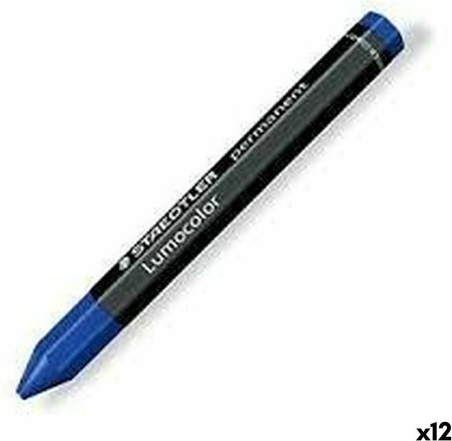 STAEDTLER Lumocolor 236 omnigraph permanent Markeerkrijt Blauw