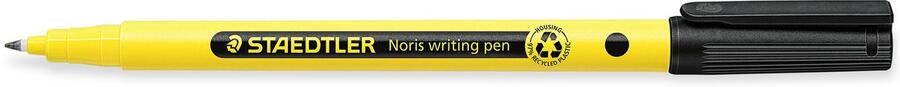 STAEDTLER Noris writing pen 307 Fineliner Zwart doos met 10 stuks