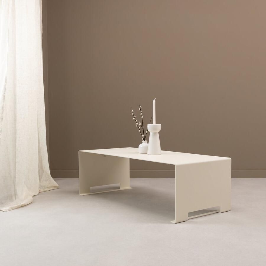 Stalux Salontafel Tomas 110 x 50cm kleur beige