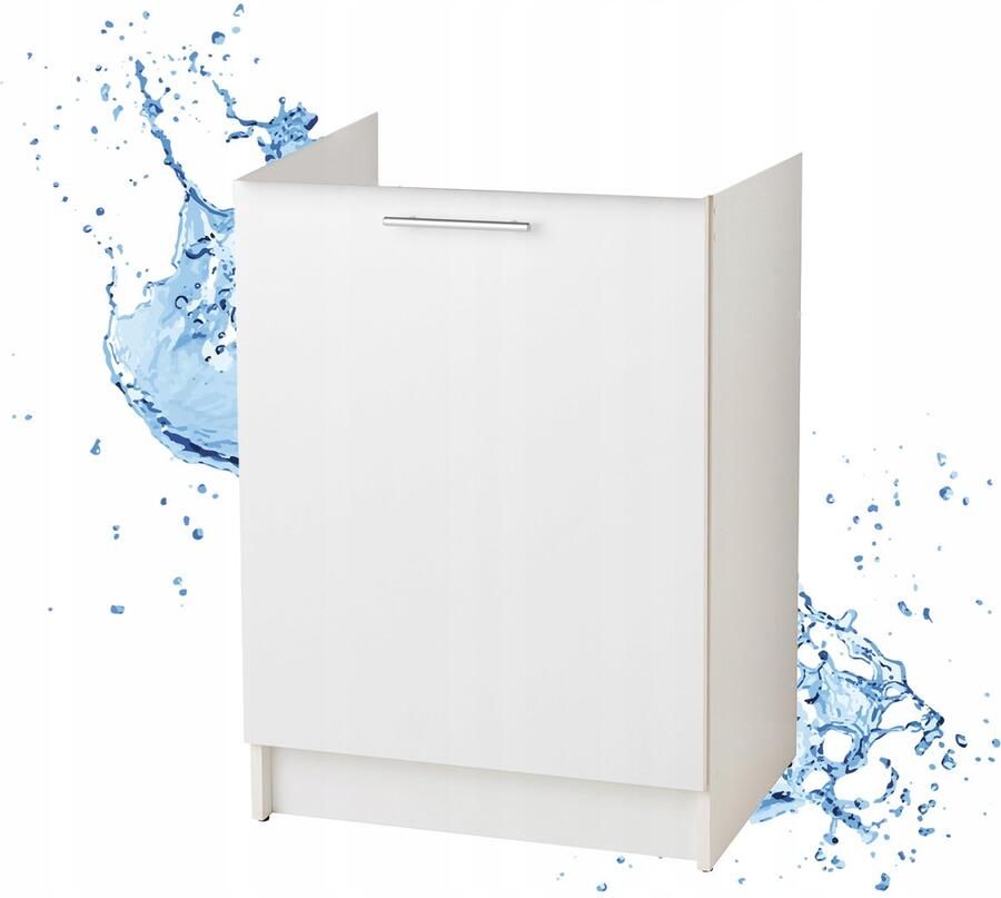 STAMAR Moderne Keukenkast Staand 60 cm x 60 x 83 cm onder Wit