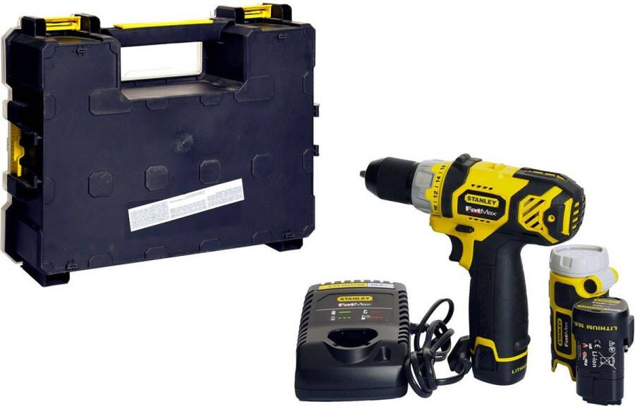 Stanley fatmax Boor-schroefmachine met lamp FMCK012S2