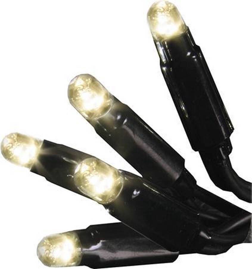 Star Trading LED ijspegellichtketting 2 m voor verlichtingssysteem 24 van ijzel lichtketting zwart voor buiten 98 LED's warm wit IP44 - Foto 2
