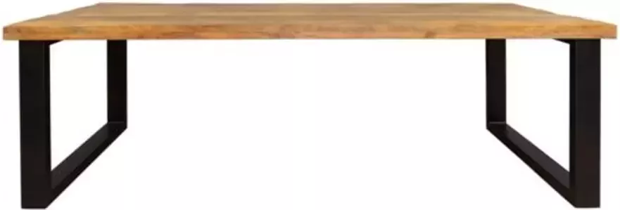 Starfun Eetkamertafel denver rechthoek mangohout 220 x 100 x 76(h) cm
