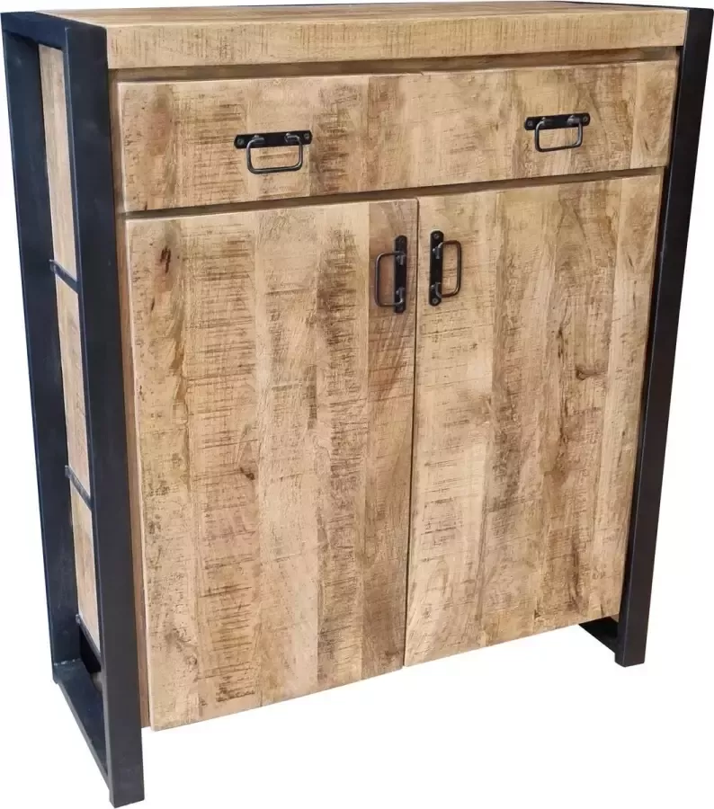 Starfun Kabinet naturel boaz mangohout 100 x 100 x 115(h) cm