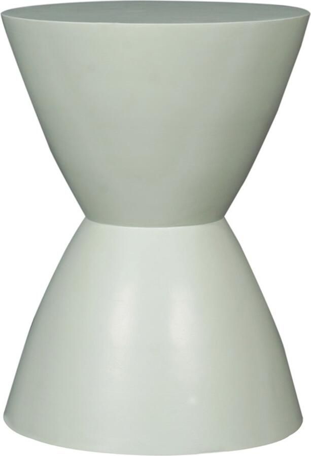 Starfurn Bijzettafel Abbey Rond Groen Hout 33x33x45cm