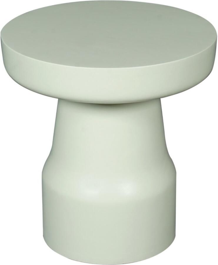 Starfurn Bijzettafel Drum Rond Groen Hout 40x40x42cm