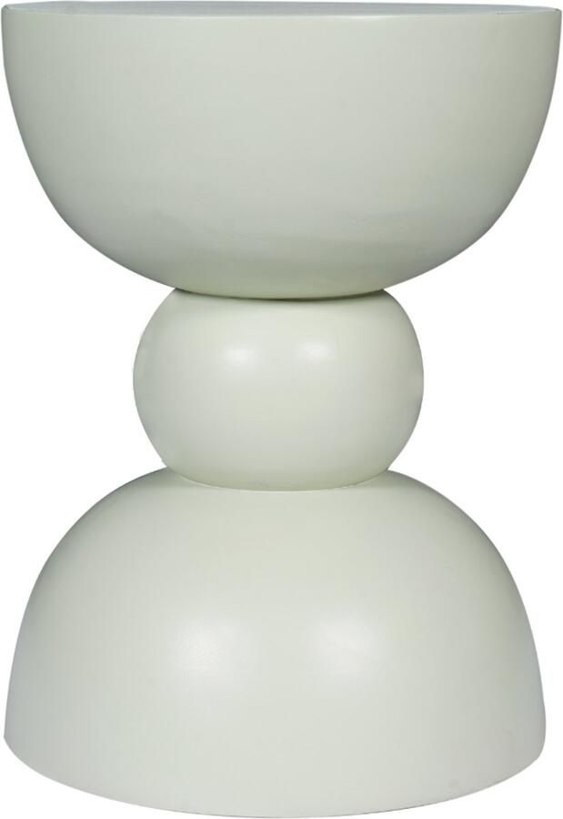 Starfurn Bijzettafel Jon Rond Groen Hout 30x30x40cm