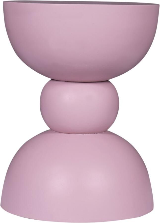 Starfurn Bijzettafel Jon Rond Roze Hout 30x30x40cm - Foto 2