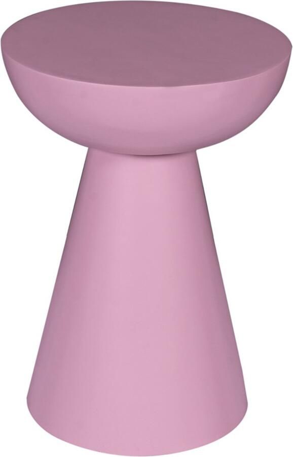 Starfurn Bijzettafel Owen Rond Roze Hout 30x30x42cm