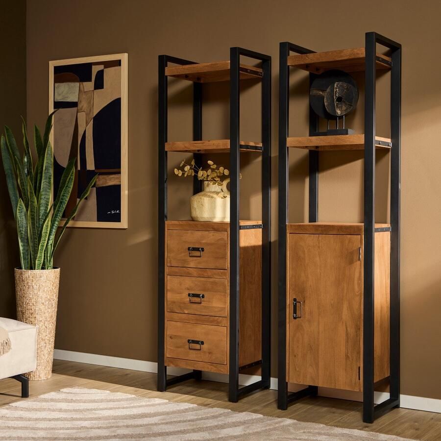 Starfurn Boekenkast Boaz met 3 lades | 55 cm-STF-613 - Foto 4