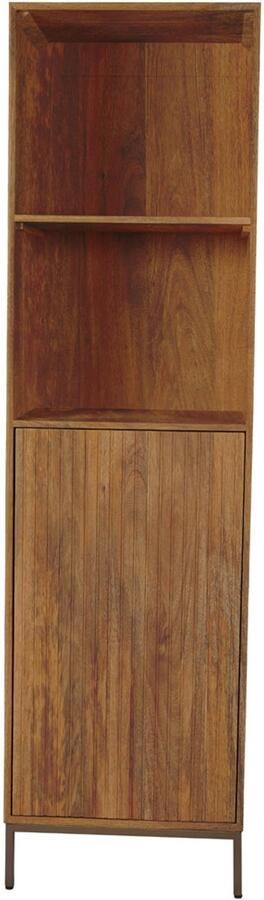 Starfurn Boekenkast Madison Naturel Hout 55x45x200cm