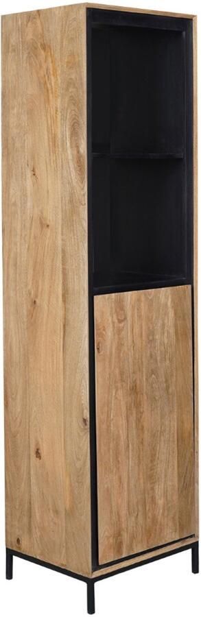 Starfurn Boekenkast RichWood Naturel Hout 60x45x220cm - Foto 1