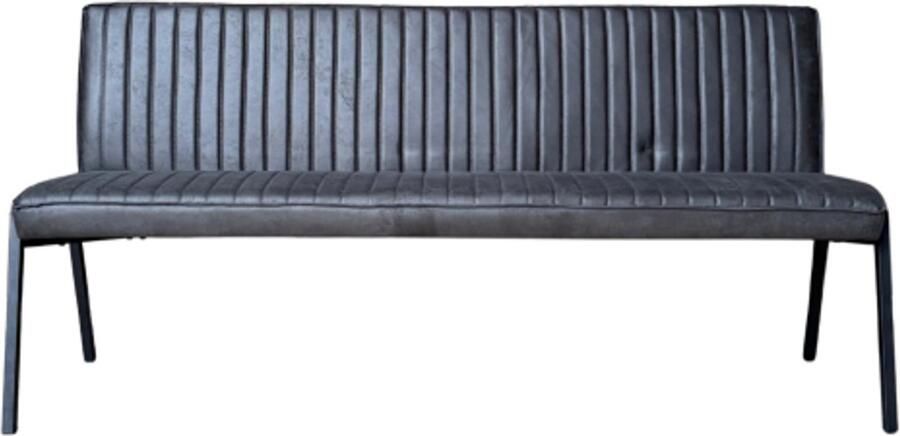 Starfurn Eetkamerbank Tivoli Bull 185 cm Antraciet