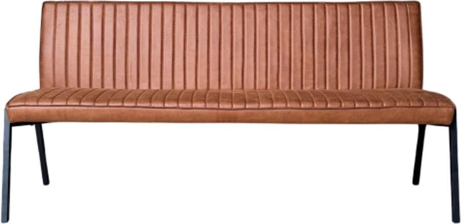 Starfurn Eetkamerbank Tivoli Bull 185 cm Cognac