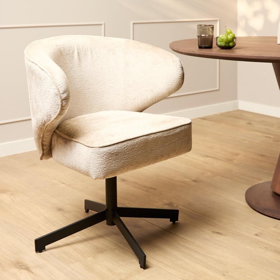 Starfurn Eetkamerstoel Persie Beige Set van 2