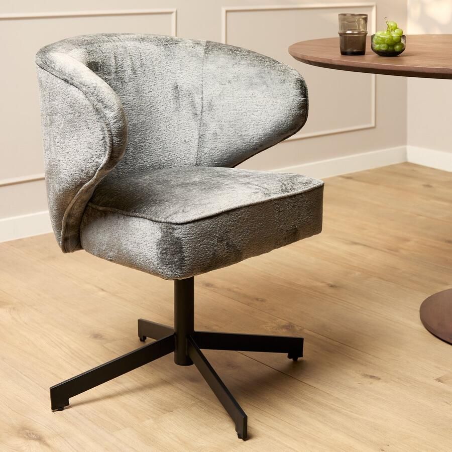 Starfurn Eetkamerstoel Persie Grey Set van 2