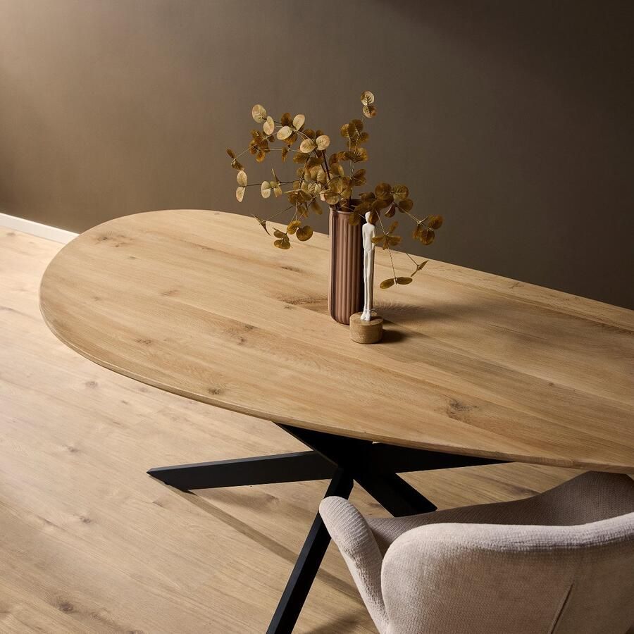 Starfurn Eettafel Cloud organisch 240 cm eiken naturel