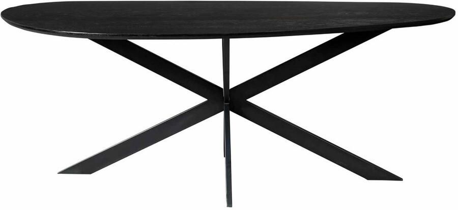 Starfurn Eettafel Cloud 210 cm Eiken Zwart