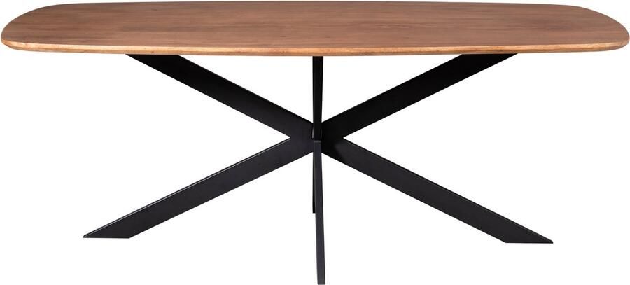 Starfurn Eettafel Elegance Bruin 100x200x76 cm - Foto 2
