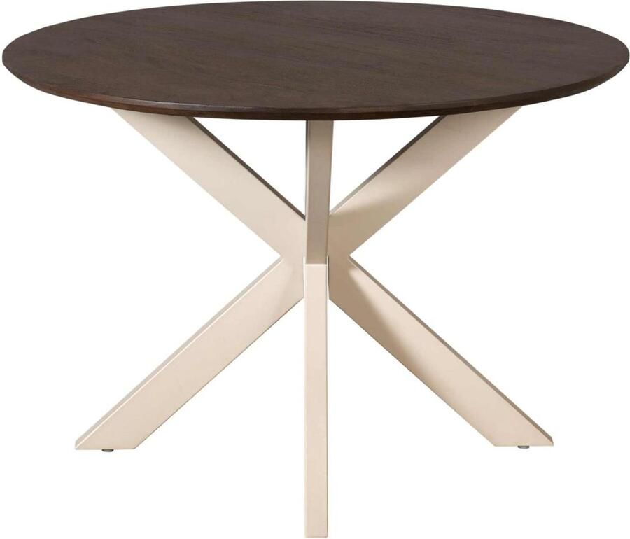 Starfurn Eettafel Madison ø110 cm bruin zand