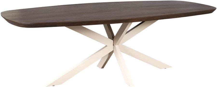 Starfurn Eettafel Madison Brown 200 cm Deens Ovaal