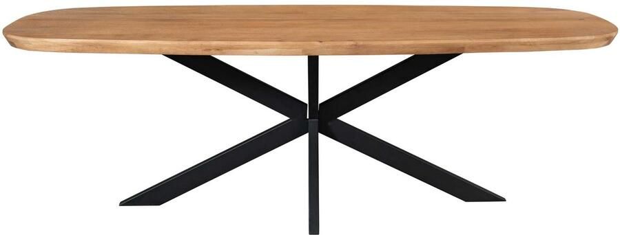 Starfurn Eettafel Madison Naturel 280 cm Deens ovaal