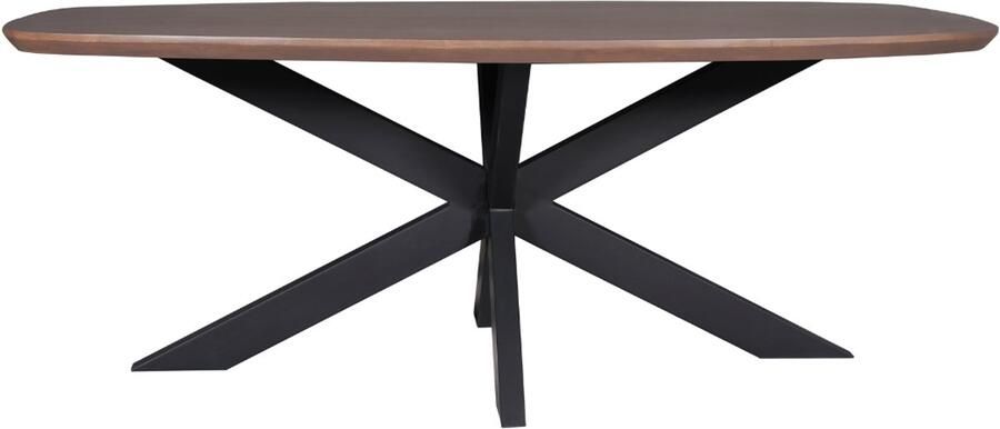 Starfurn Eettafel Madison Walnut 200 cm Deens Ovaal