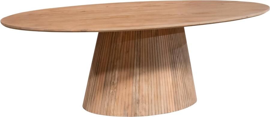 Starfurn Eettafel Solana 210 cm Naturel Ovaal