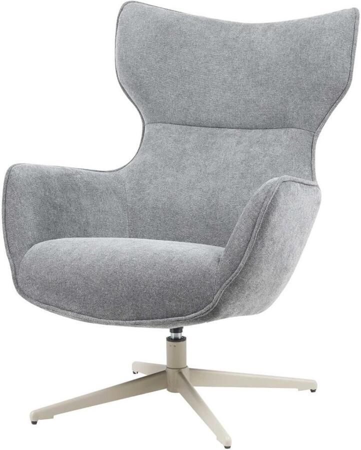 Starfurn Fauteuil Julia Antraciet Stof Draaibaar - Foto 2