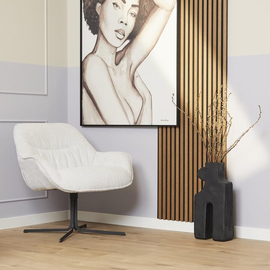 Starfurn Fauteuil Mila Off White