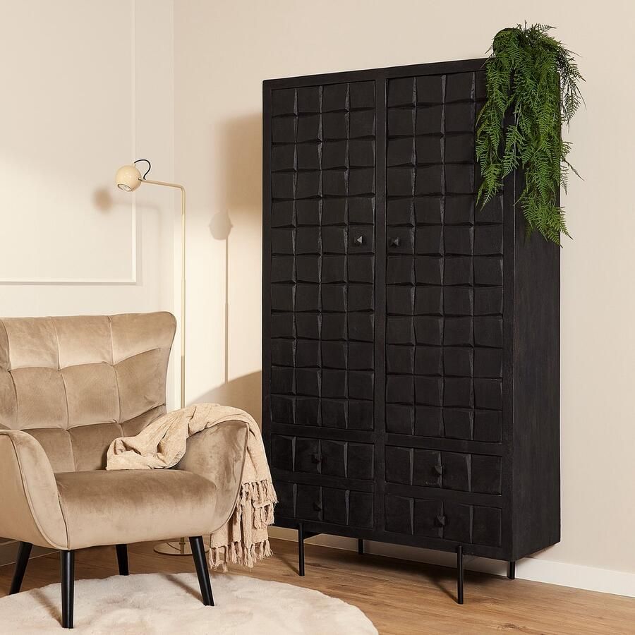 Starfurn Kabinet Brandy Black 100 cm