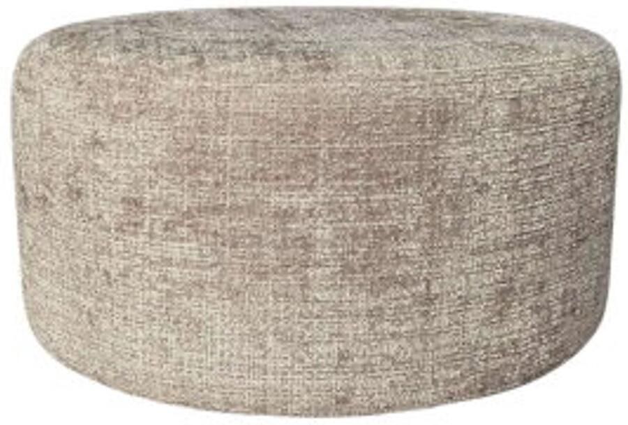 Starfurn My Sofa Hocker Rond 60 cm Cremona 14 Taupe
