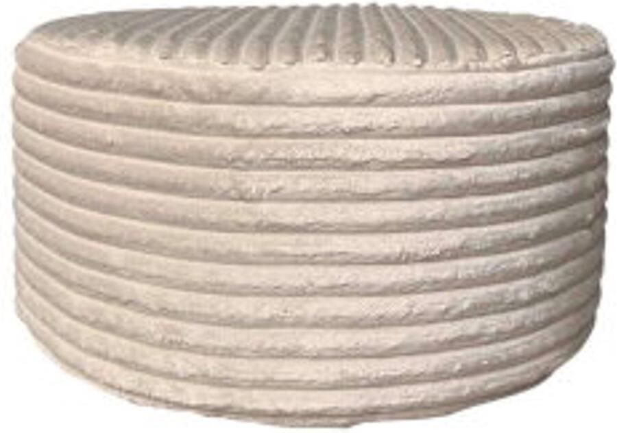 Starfurn My Sofa Hocker Rond 60 cm Tilia 03 Beige