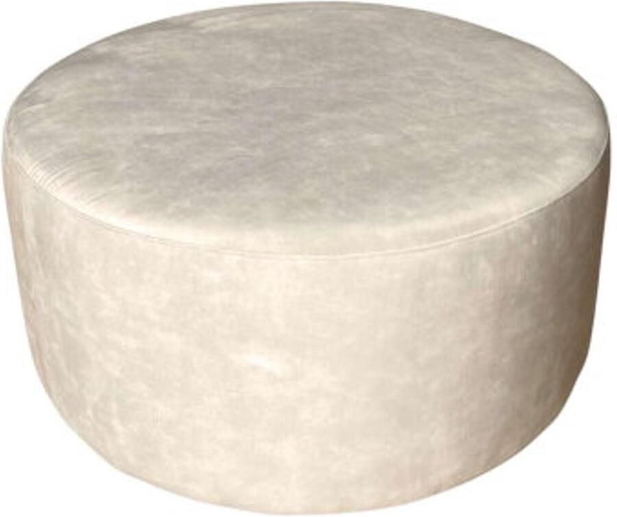 Starfurn My Sofa Hocker Rond 80 cm Adore 102 Crème