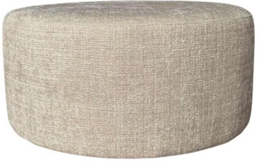 Starfurn My Sofa Hocker Rond 80 cm Cremona 14 Taupe