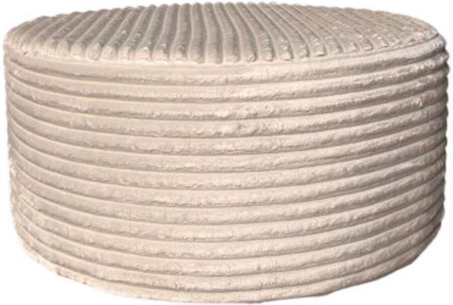 Meubelplaats My Sofa Hocker Rond 80 cm Tilia 03 Beige