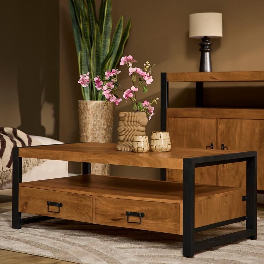 Starfurn Salontafel Boaz 120 cm vier lades