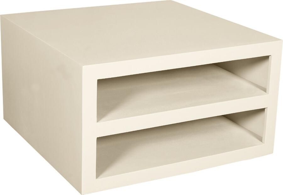 Starfurn Salontafel Brussel Zandkleur Hout 80x80x40cm