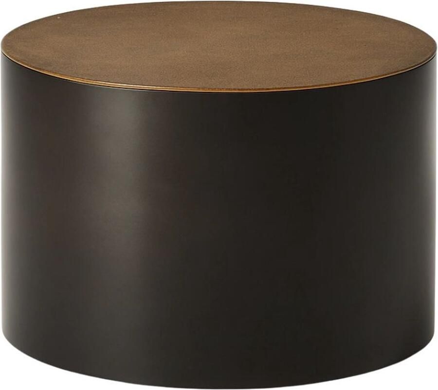 Starfurn Salontafel Fiore Rond Goud Zwart 60x60x45cm - Foto 3