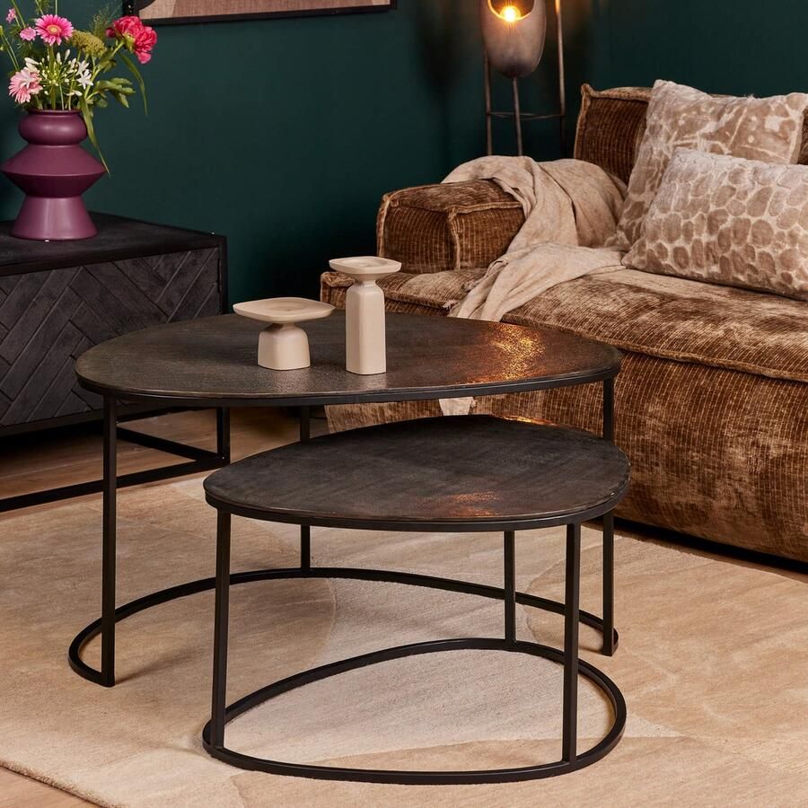 Starfurn Salontafel Lana 65 cm Set van 2