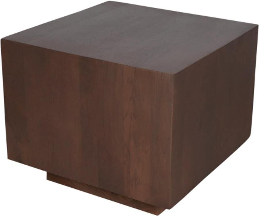 Starfurn Salontafel Livia vierkant mangohout walnoot 56 cm