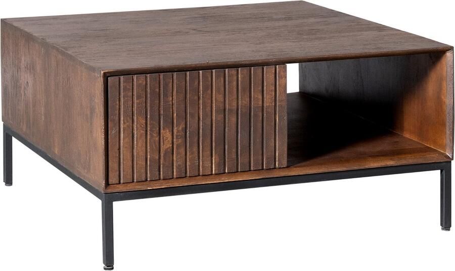 Starfurn Salontafel Madison Brown 80 cm Vierkant