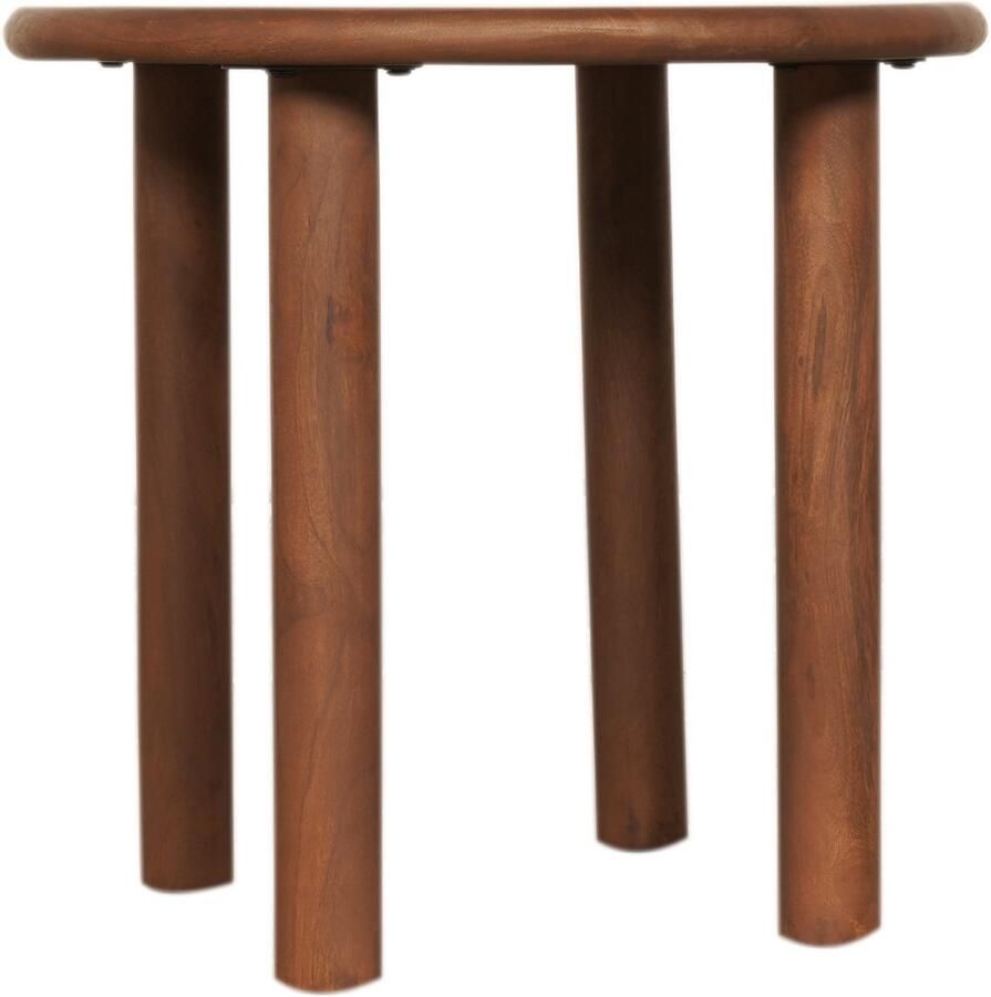 Starfurn Salontafel Noah Rond Bruin Hout 50x50x47cm - Foto 2