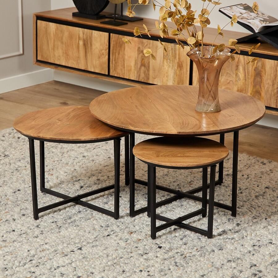 Starfurn Salontafel RichWood Set van 3