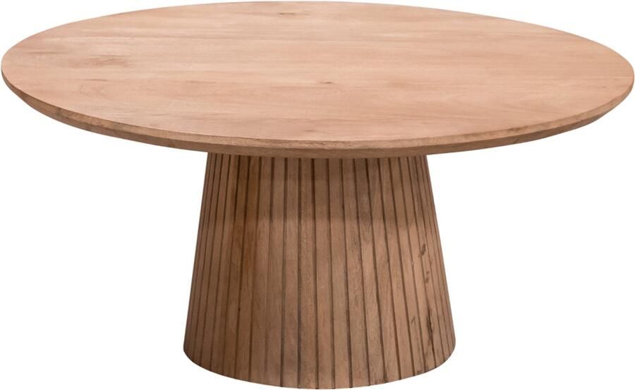 Starfurn Salontafel Solana Rond Naturel Hout 80x80x38cm - Foto 2