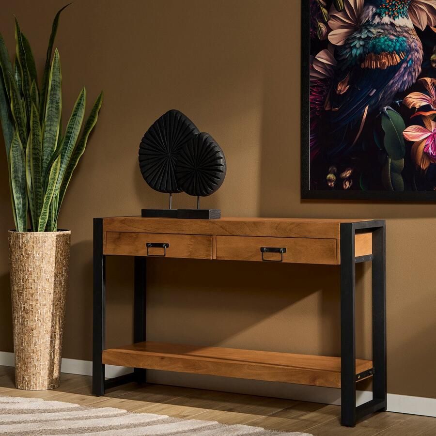 Starfurn Side-table Mango Metaal 120 150 en 180 cm-120x35 - Foto 2